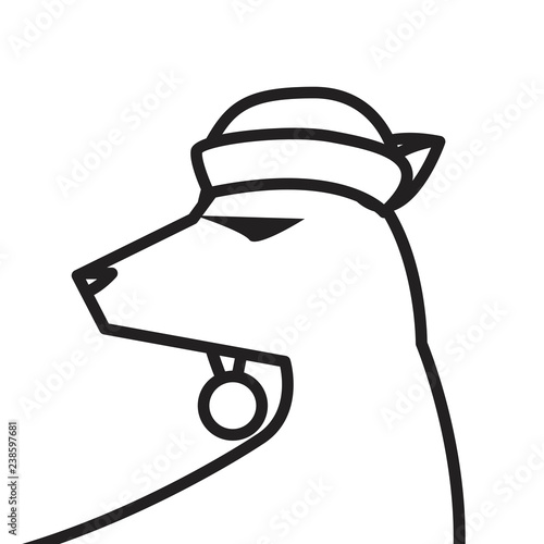 reindeer hat on white background