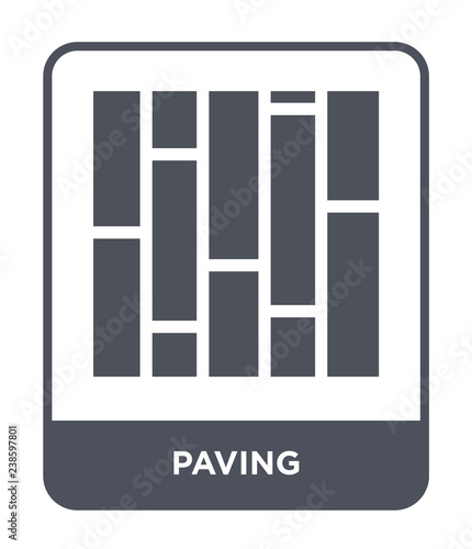 paving icon vector