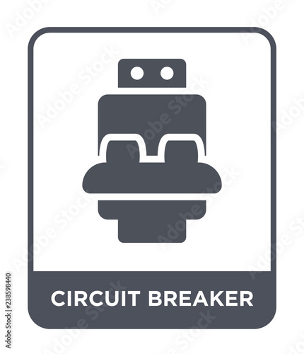 circuit breaker icon vector