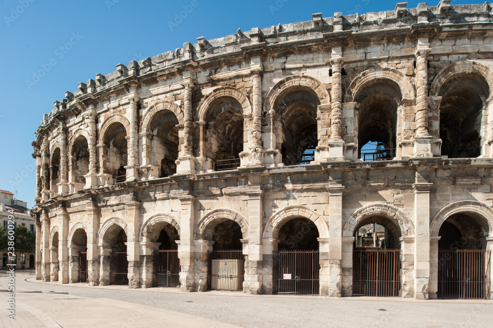 Arena in Nimes in Südfrankreich