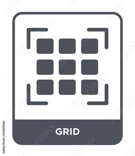 grid icon vector