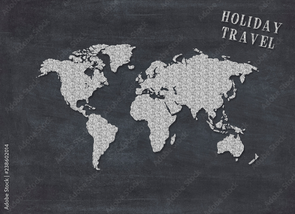 Tourism concept -Travel around the world