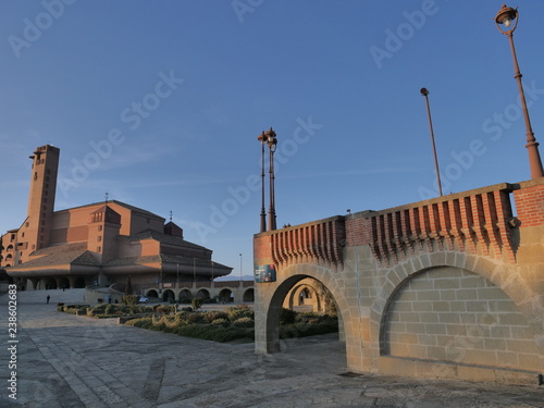 Torreciudad. Opus sanctuary in Huesca. Spain photo