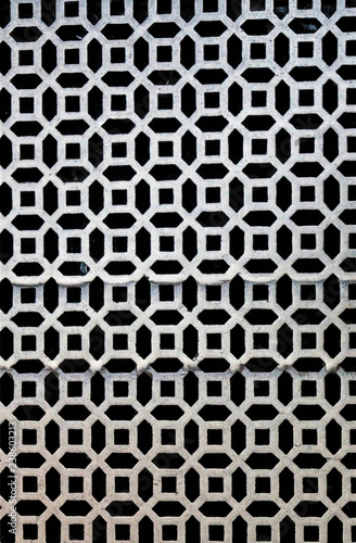 black and white hexagon texture backdrop pattern