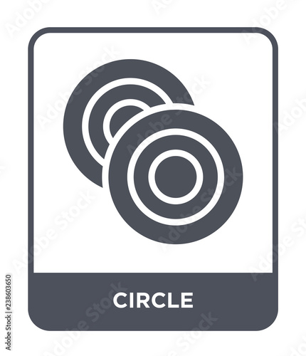 circle icon vector