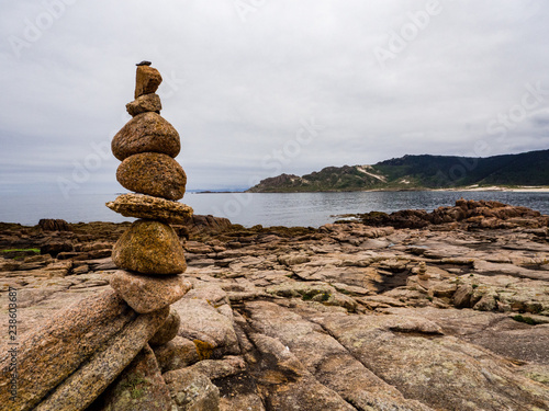 stone balancing photo