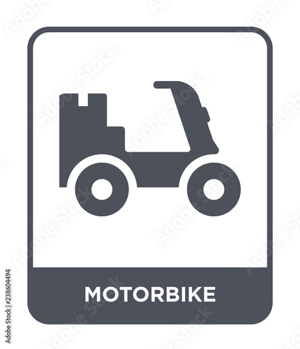 motorbike icon vector