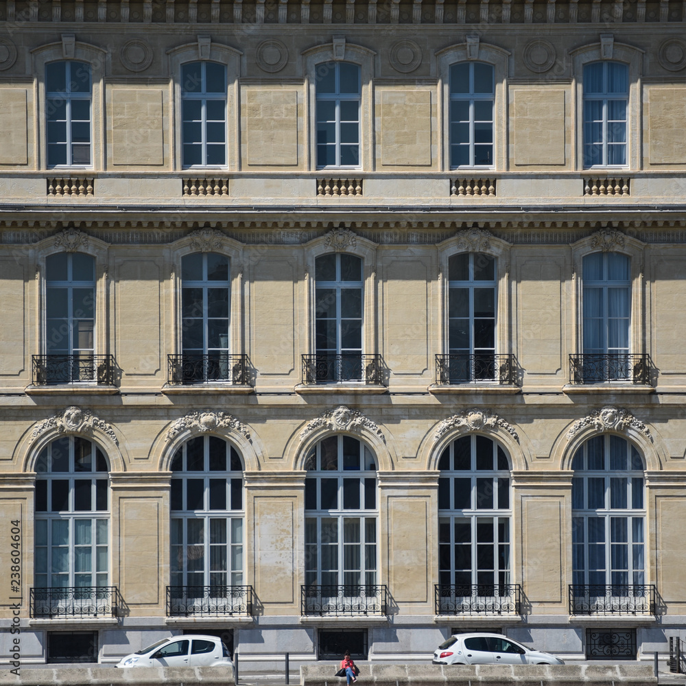 historical facade Marseille
