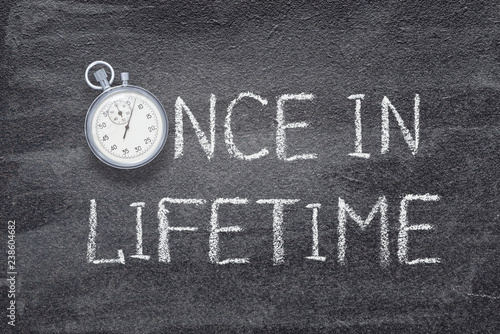 Foto once in lifetime watch