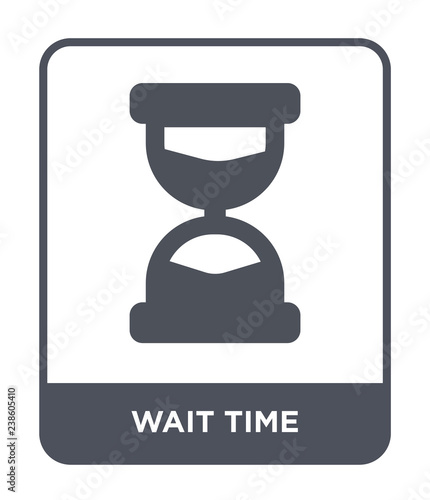 wait time icon vector