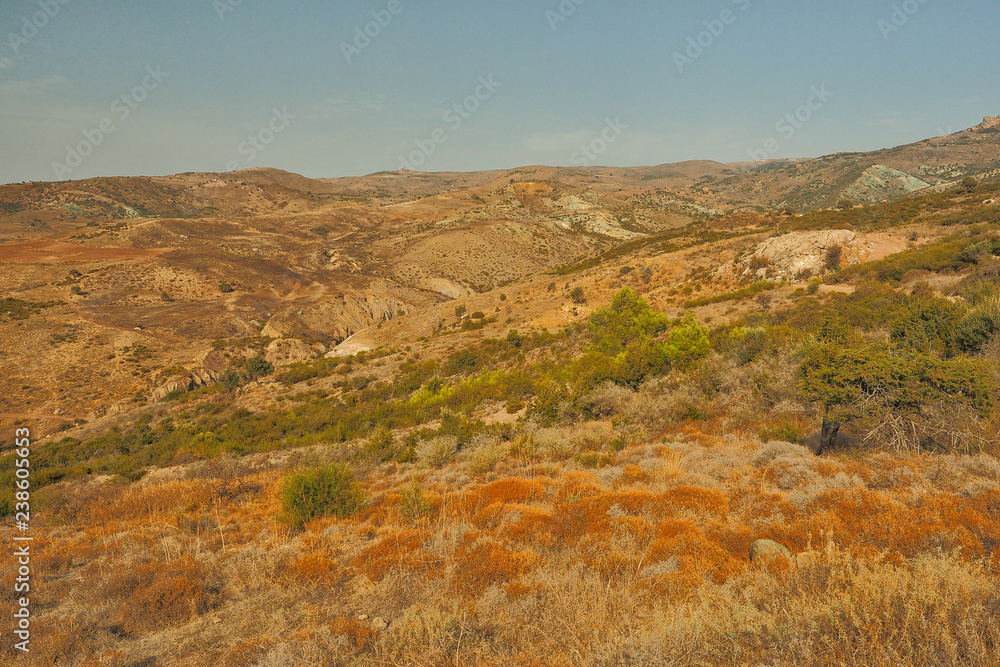 Akamas Peninsula, Cyprus - typical landscape