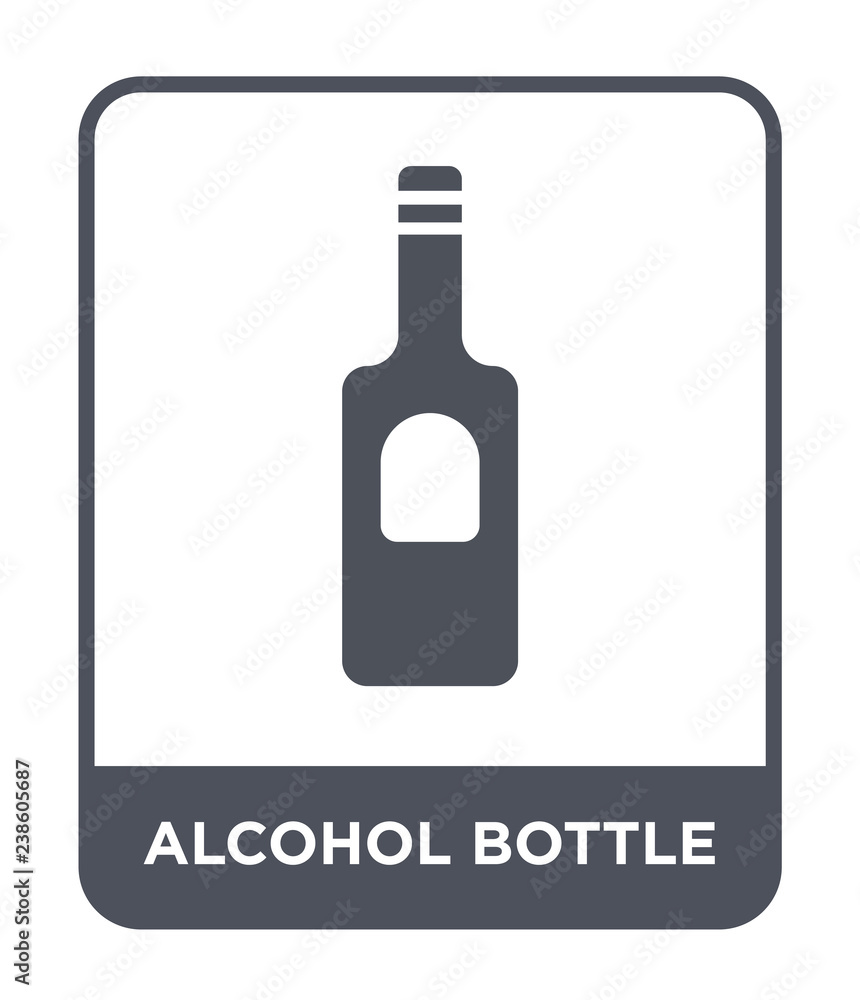 alcohol bottle icon vector alcohol bottle icon vector