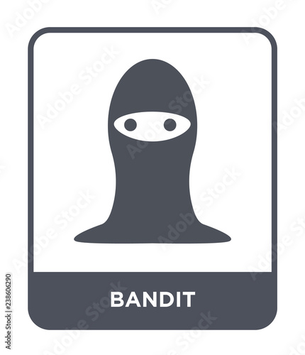 bandit icon vector