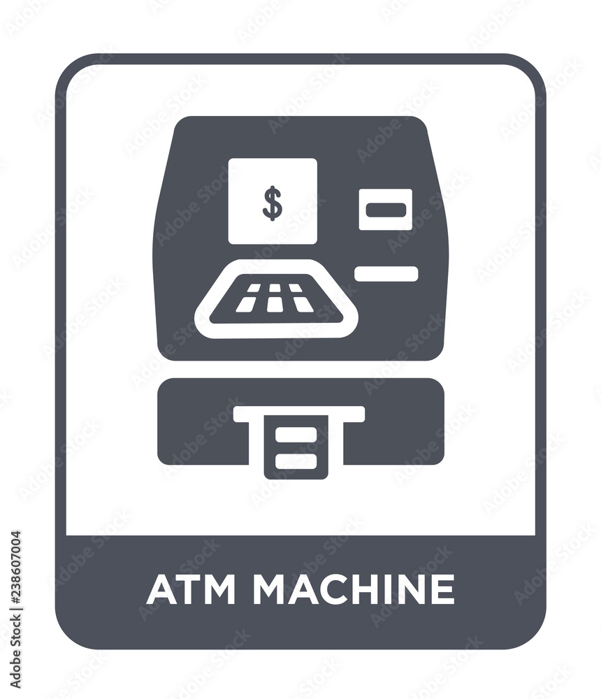 atm machine icon vector atm machine icon vector
