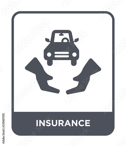insurance icon vector