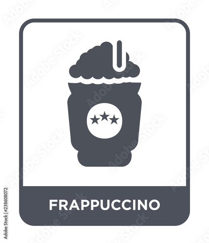 frappuccino icon vector