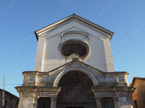 Photography Santa Croce chapel in Grugliasco