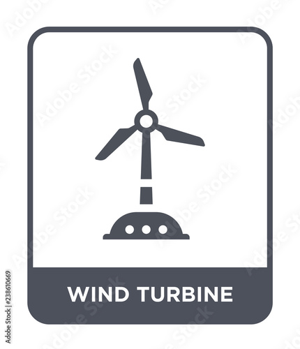 wind turbine icon vector