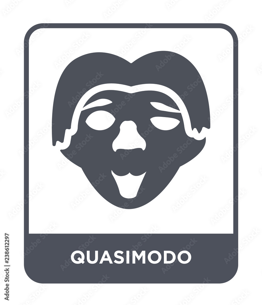 quasimodo icon vector quasimodo icon vector