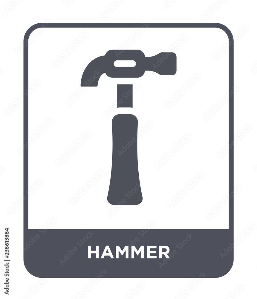 hammer icon vector hammer icon vector