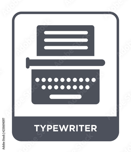 typewriter icon vector