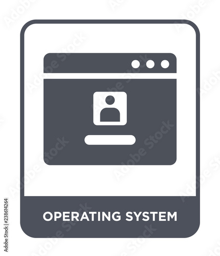operating system icon vector