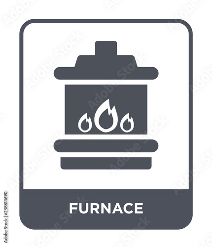 furnace icon vector