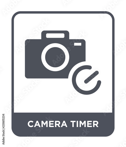 camera timer icon vector