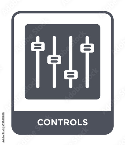 controls icon vector