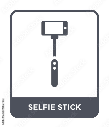 selfie stick icon vector