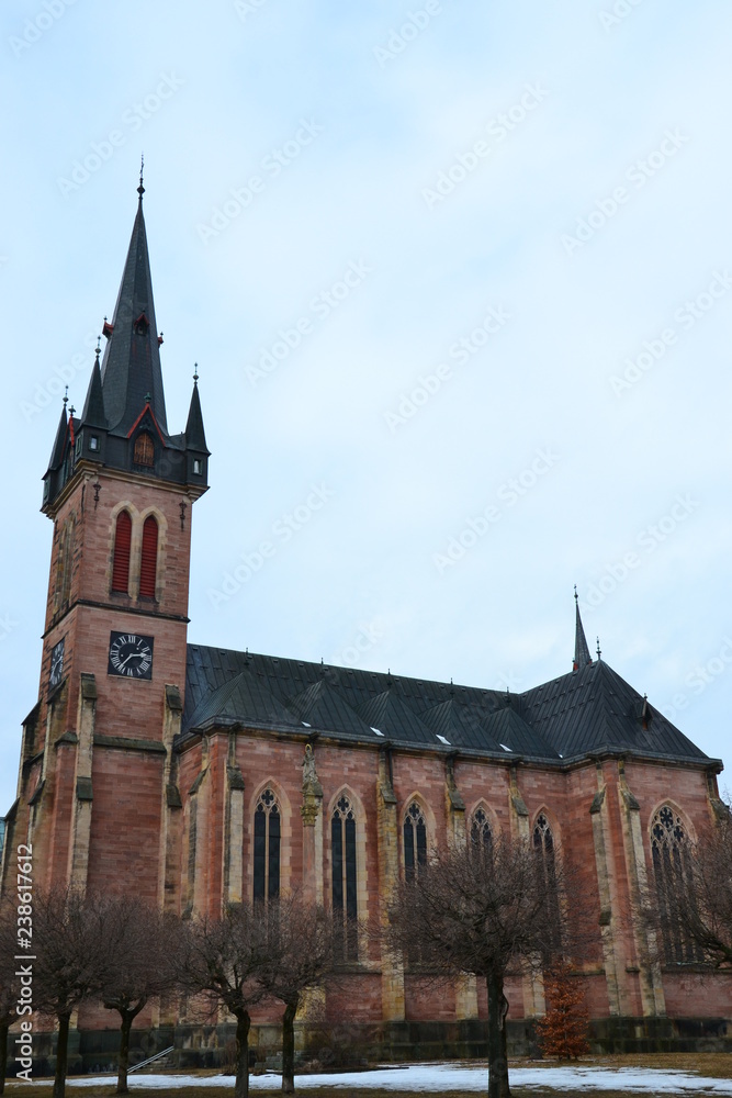 Fototapeta premium Buildings and monuments of Vrchlabi