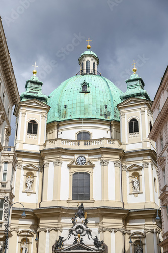 St Peter Church, Peterskirche in Vienna, Austria © EvrenKalinbacak