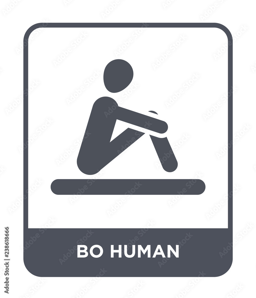 bo human icon vector