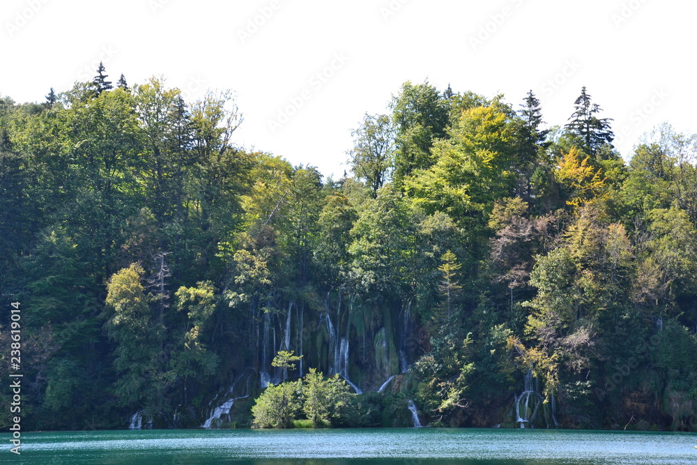 Obraz premium Plitvice lakes national Park