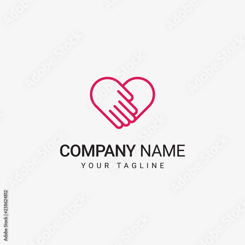 Heart Hand Logo