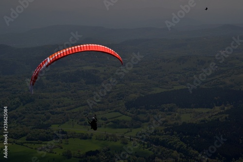 Parapente, Puy de dome,