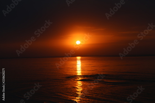 beautiful sea sunset  © Aleks