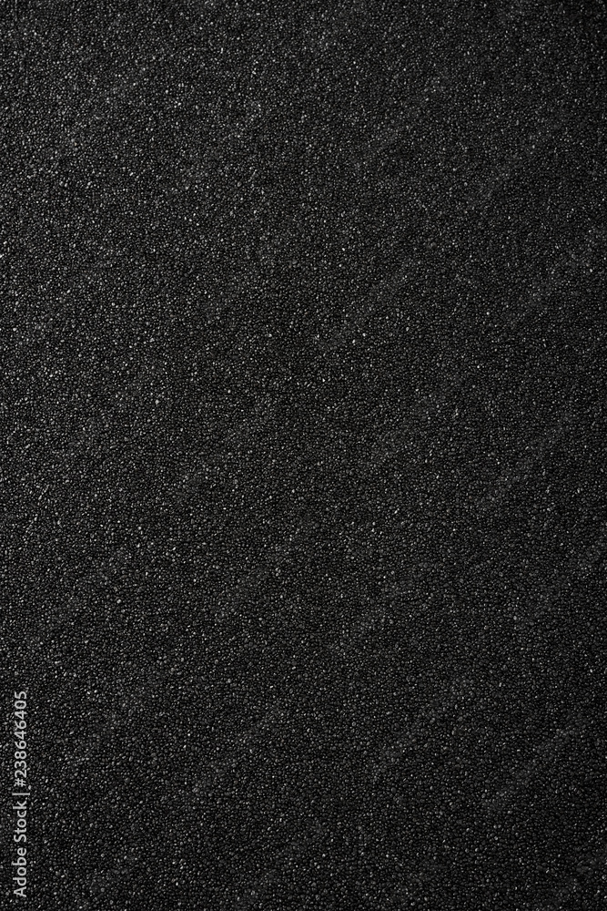 Fototapeta premium Black sand background