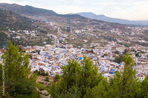 Africa, North Africa, Chefchaouen, “The Blue City”, situated in the heart of Morocco's Rif Mountains and located in northeastern Morocco near the Mediterranean Sea. © Emily_M_Wilson
