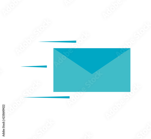 envelope mail isolated icon