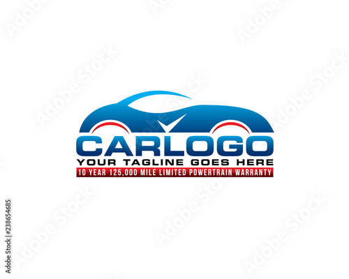 sporty car auto mobile care accessories logo emblem style 