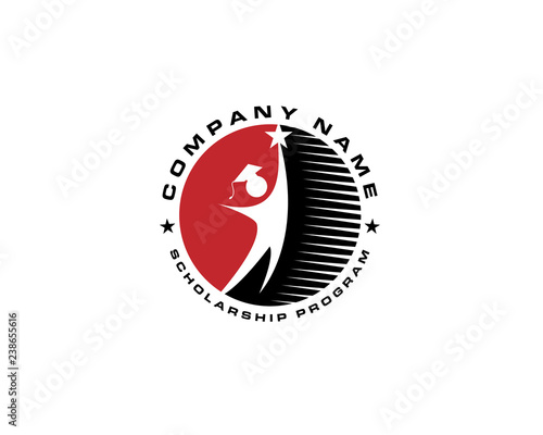 graduate university education achievement  logo