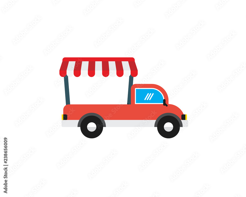 simple mobile shop illustration simple mobile shop illustration