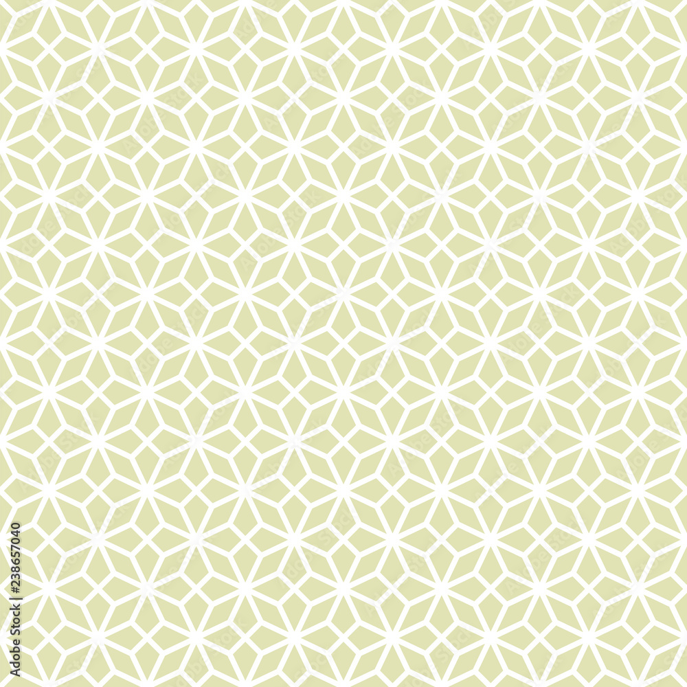 Geometric hemp-leaf pattern_Yellow Gray #Vector Graphics Geometric hemp-leaf pattern_Yellow Gray #Vector Graphics