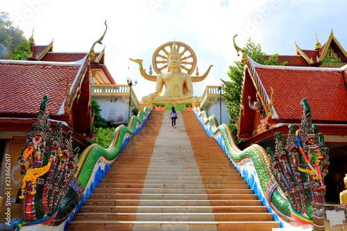 Wat Phra Yai (Big Buddha Temple) Koh Samui island, Thailand photo