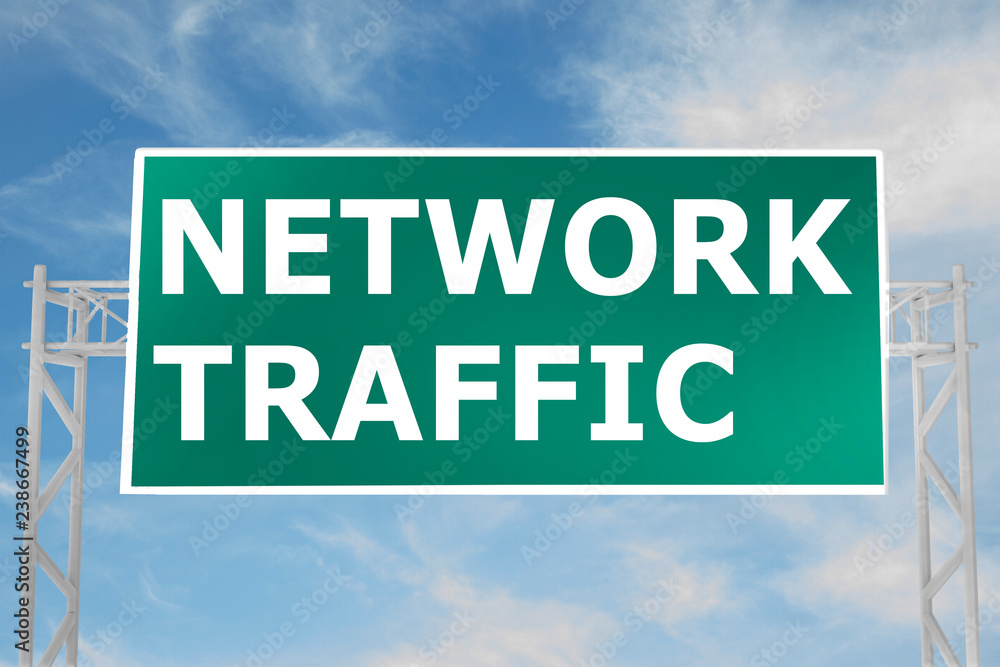 NETWORK TRAFFIC concept