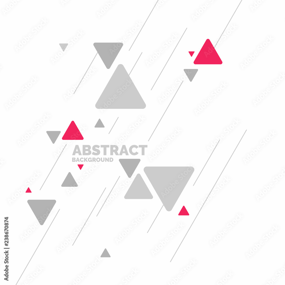 Abstract geometric background with triangles in minimalistic style. Abstract geometric background with triangles in minimalistic style.
