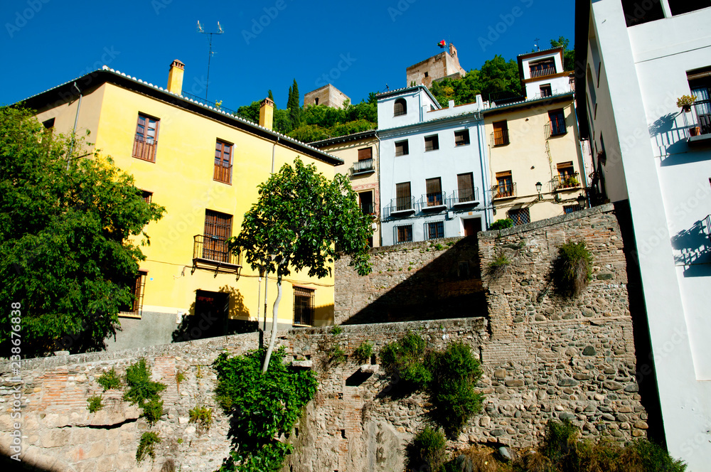 Stone Buildings - Granada - Spain