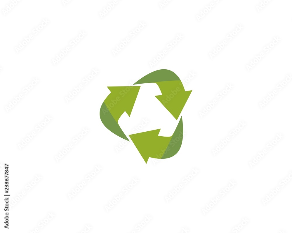 ecology recycle vector logo template ecology recycle vector logo template