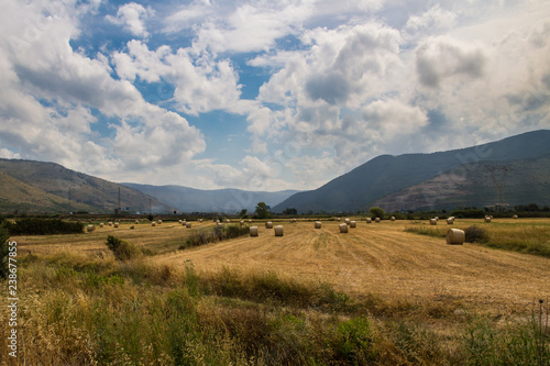 Picturesque expanses of Italy